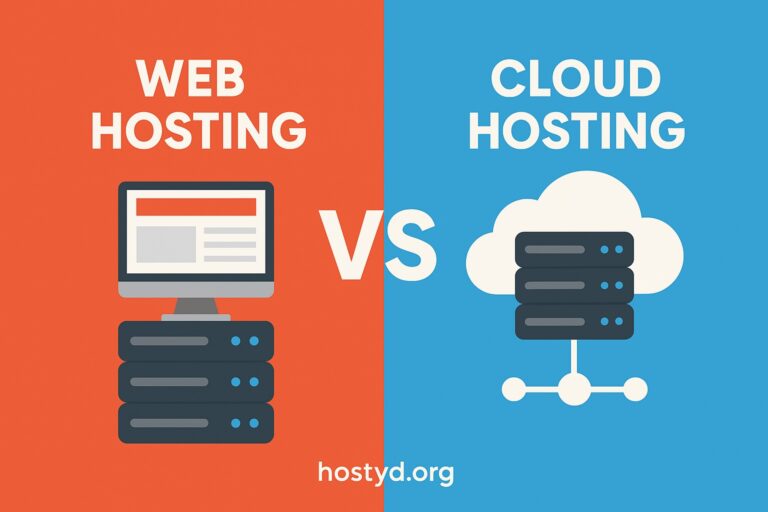 Web Hosting vs Cloud Hosting
