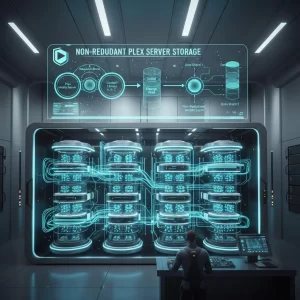 Non-Redundant Plex Server Storage