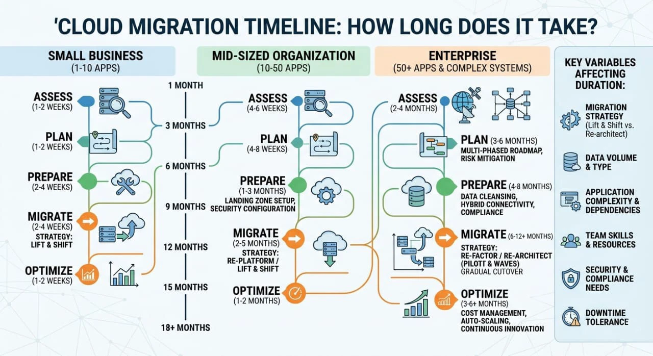 How Long Does Cloud Migration Take?