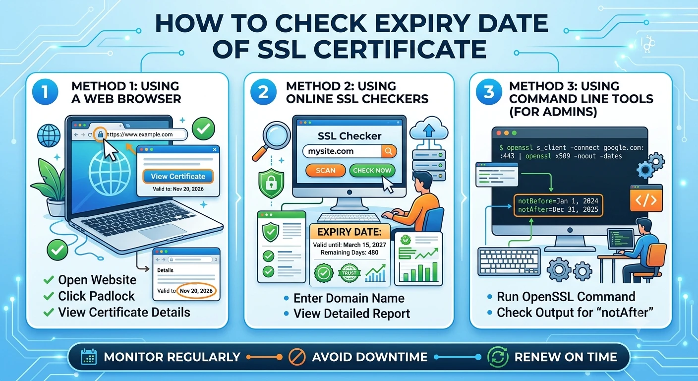 How to Check Expiry Date of SSL Certificate?