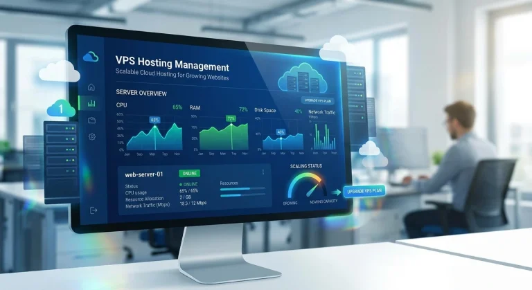 VPS Hosting Management for Growing Websites