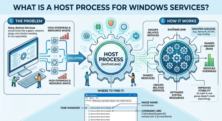 What Is a Host Process for Windows Services?