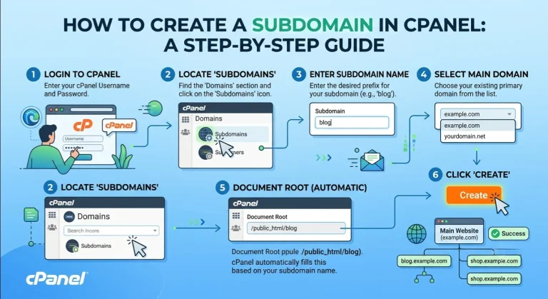 How To Create Subdomain In Cpanel?