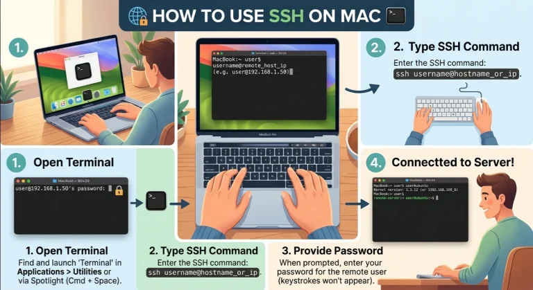 How to Use SSH Using Mac?