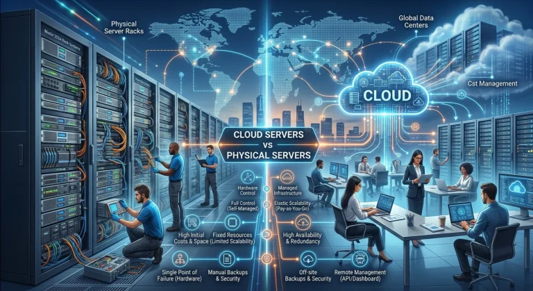 Cloud Servers vs Physical Servers