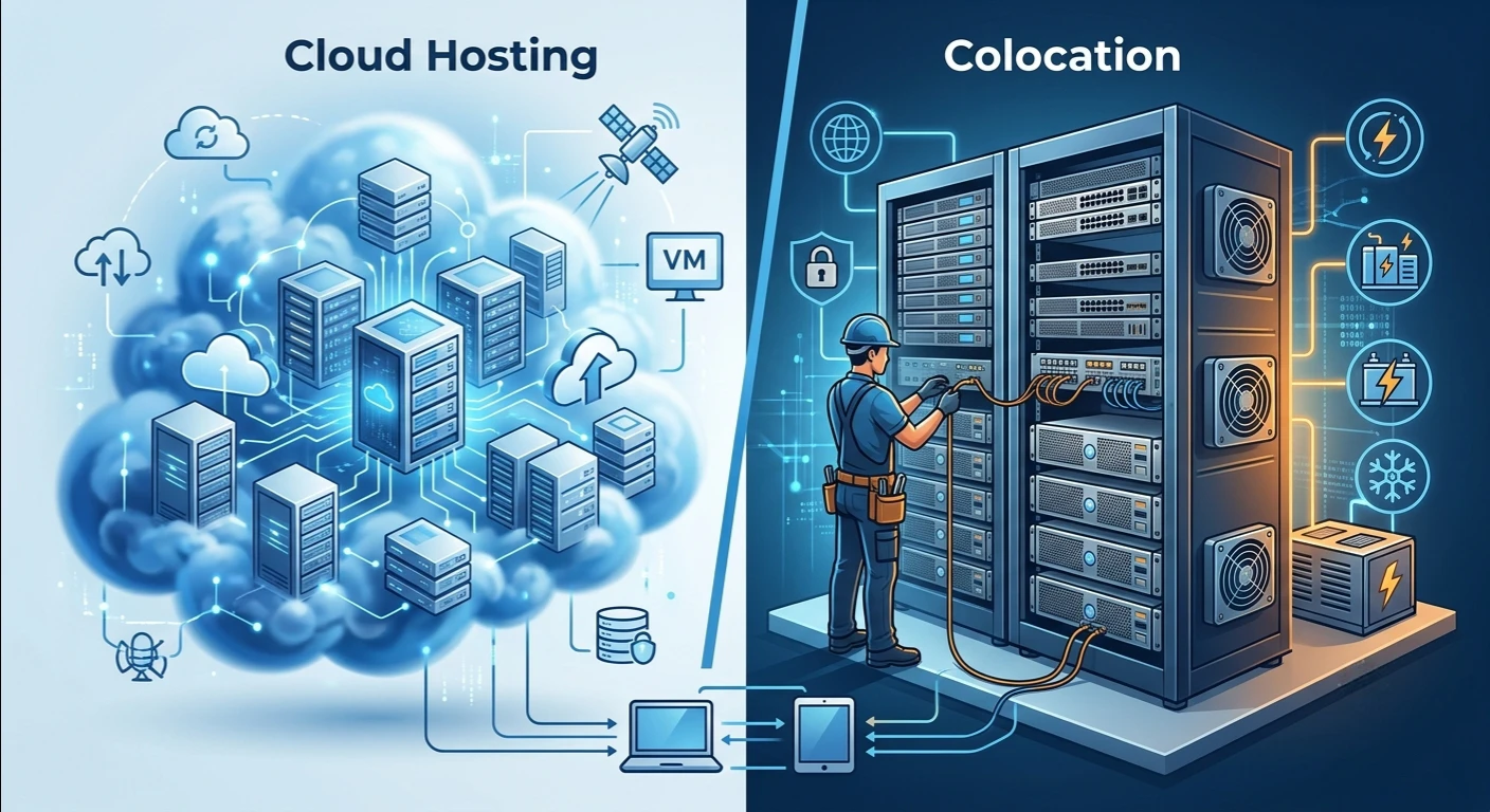 Cloud Hosting vs Colocation