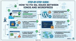How to Fix SSL Issues Between IONOS and WordPress?